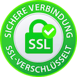Sichere SSL-verschlüsselte Verbindung